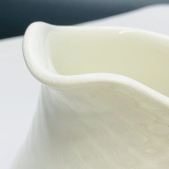 Vintage 60s Enoch Wedgwood Tunstall BLUE ROSE Ironstone Creamer Chateaucore - Picture 6 of 9